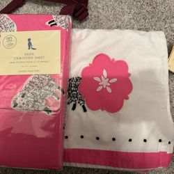 New Pottery Barn Crib Skirt And Sheet