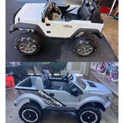 Ride In Jeep And ford Raptor 