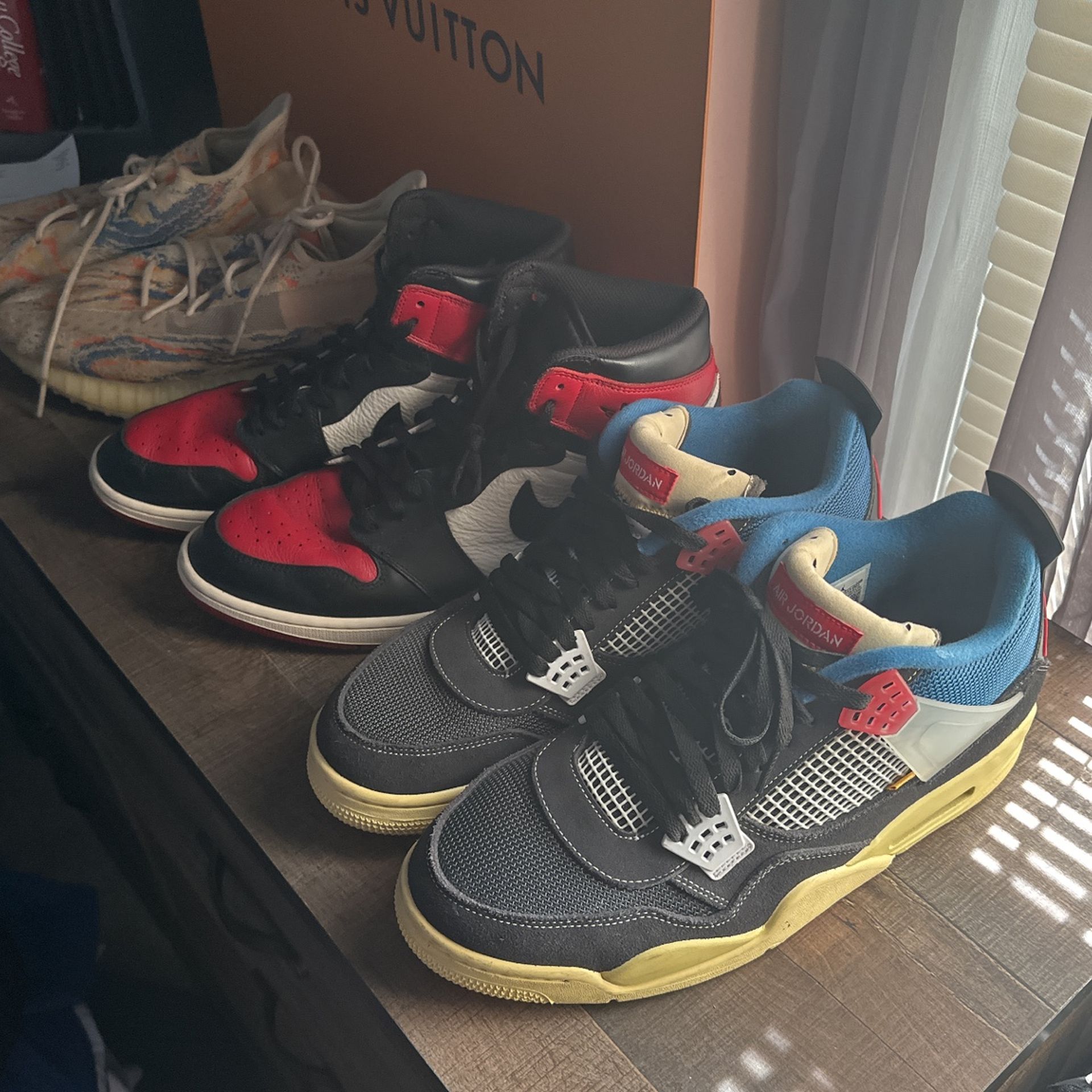 Jordan’s, Off Whites, Yeezy
