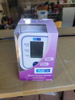 ReliOn Blood Pressure Monitor