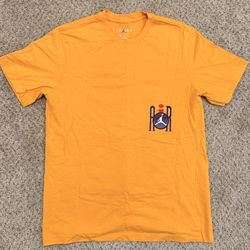 Jordan Orange Graphic Tee