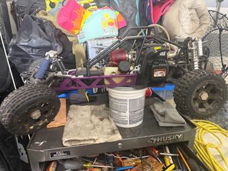 Large Scale Gas-Powered RC Buggy Chassis