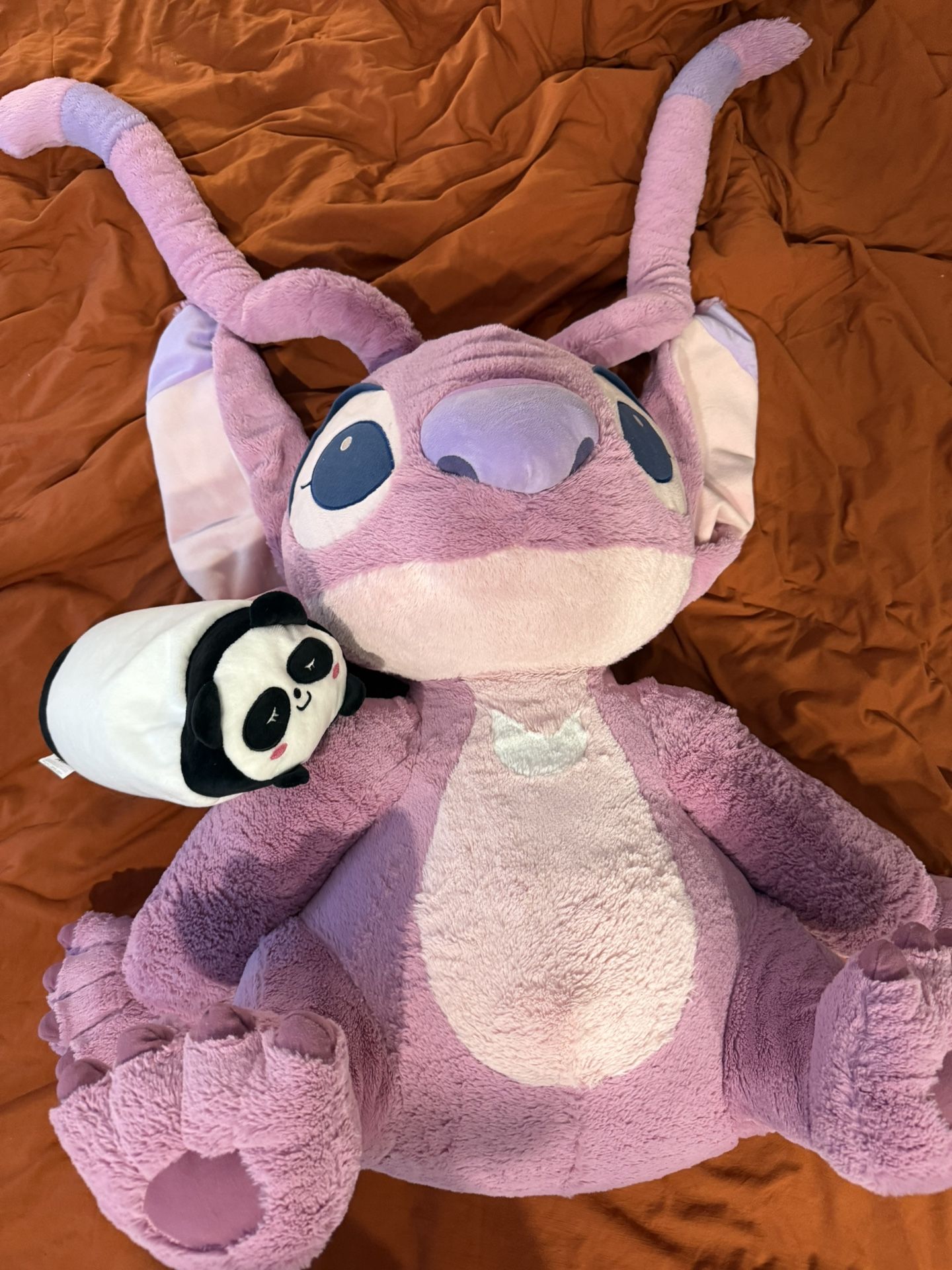 large angel stitch disney plush