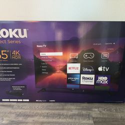 Unboxed Roku - 55" Class Select Series 4K Smart TV