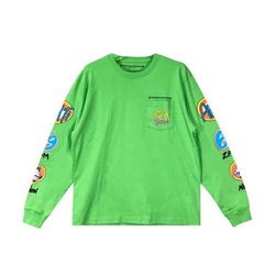 Green Chrome Hearts Long Sleeve Shirt Size Small