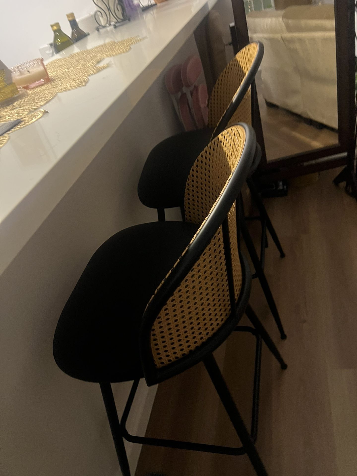 3 Bar Stools - Brand New. Unassembled