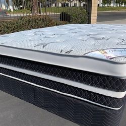 Full Orthopedic Bamboo Pillow Top Mattress!!