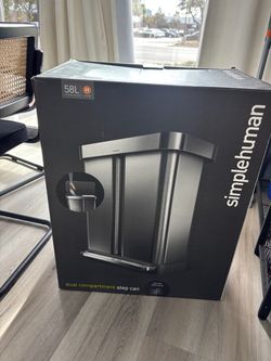 Simple Human 58L Dual compartment step can