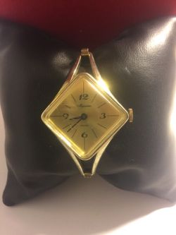 Vintage Majestime Swiss bangle watch unique