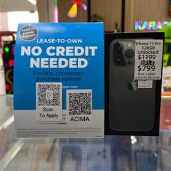 New iPhone 13 Pro 128GB Unlocked - Financing Available- Take Home Today
