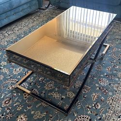 Benzara Mirror Sundance Contemporary Coffee Table