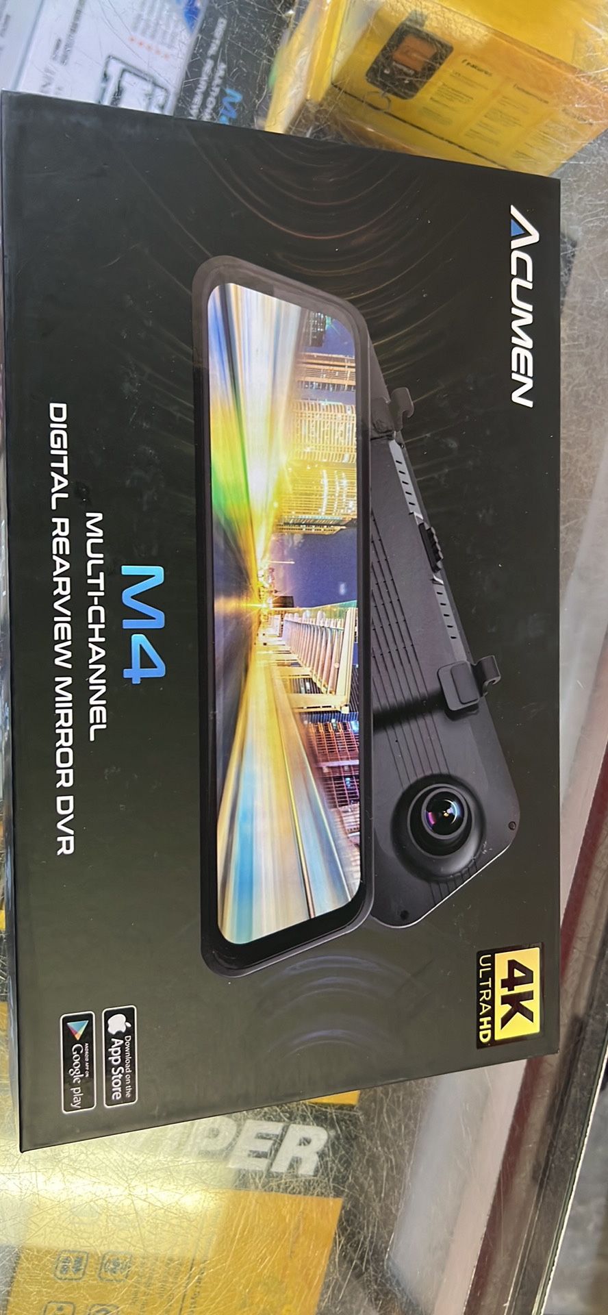 ACUMEN M4 MUTLI-CHANNEL DIGITAL REVIEW MIRROR DVR