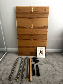 Pilates Springboard with springs