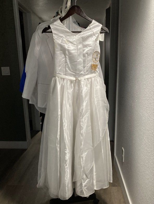 First Communion Dress Set Size 10
