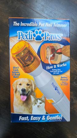 Pedi Paws The Incredible Pet Nail Trimmer