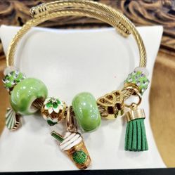 Stainless Steel Starbucks Bracelt