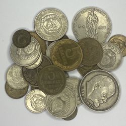 Antique  Coins , USSR Coins , 23 Kopecks  In Lot . 