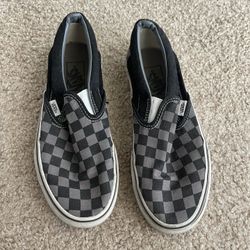 Vans Checkered Slip On Shoes 