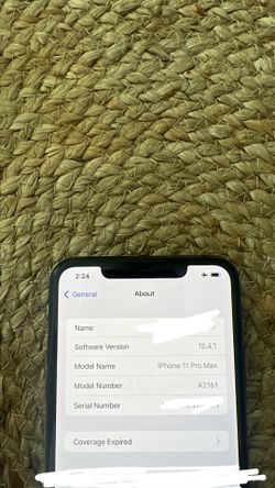 iPhone 11 Pro Max 256gb