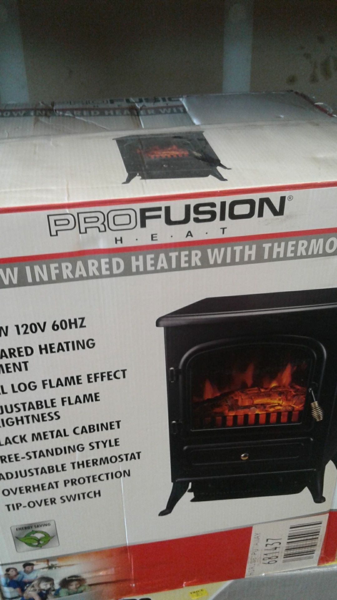 Profusion Heater with Thermostat