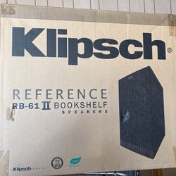 Klipsch Bookself Speakers RB-61 II 2 Speakers