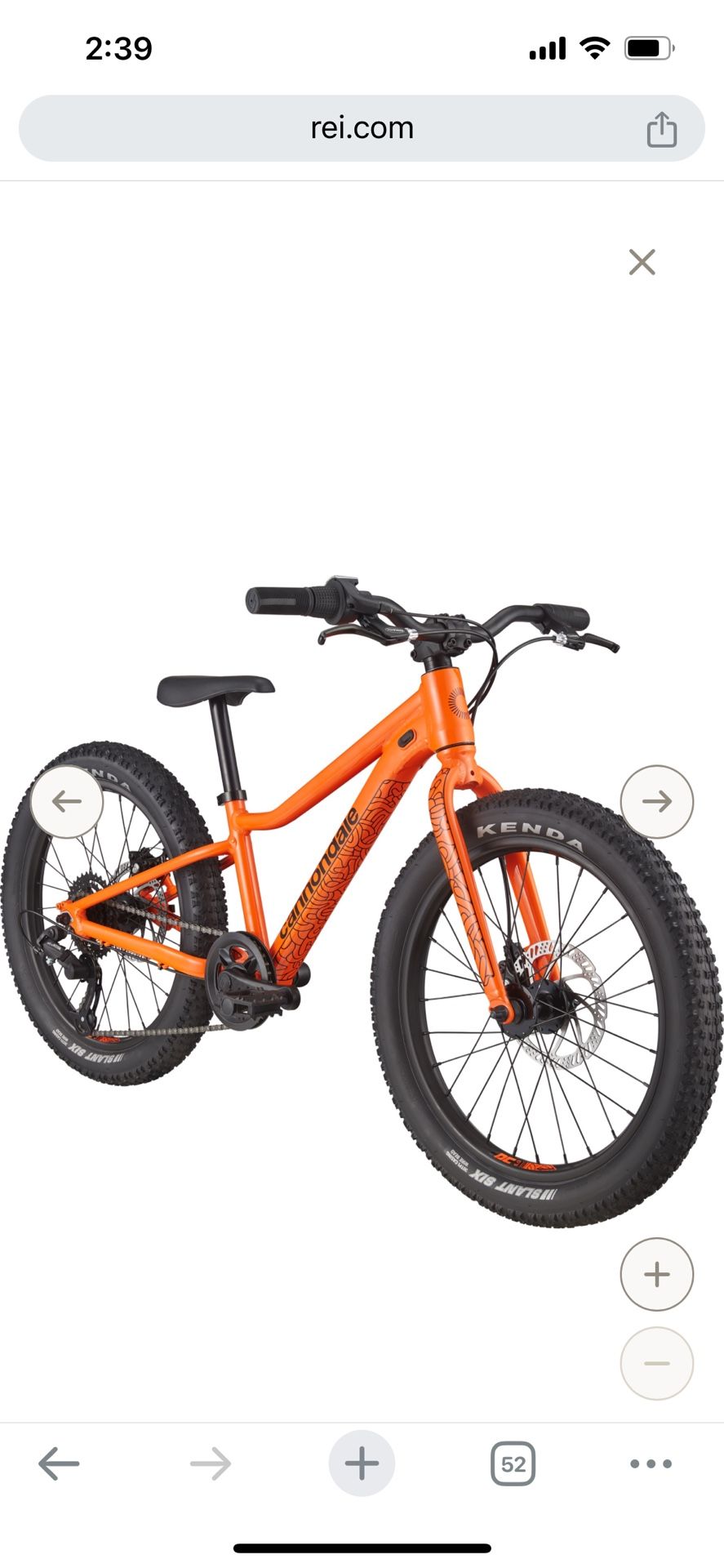 Cannondale Trail Plus 20 Kids' Bike