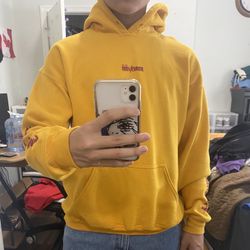 custom yellow hoodie 