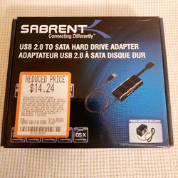 Sabrent USB 2.0 to SATA Hard Drive Adapter