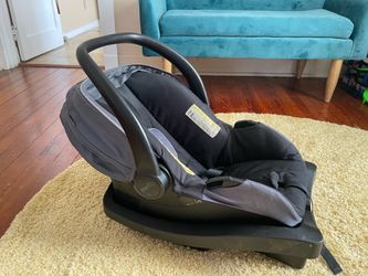 Evenflo Car Seat with Base and Sun Shade