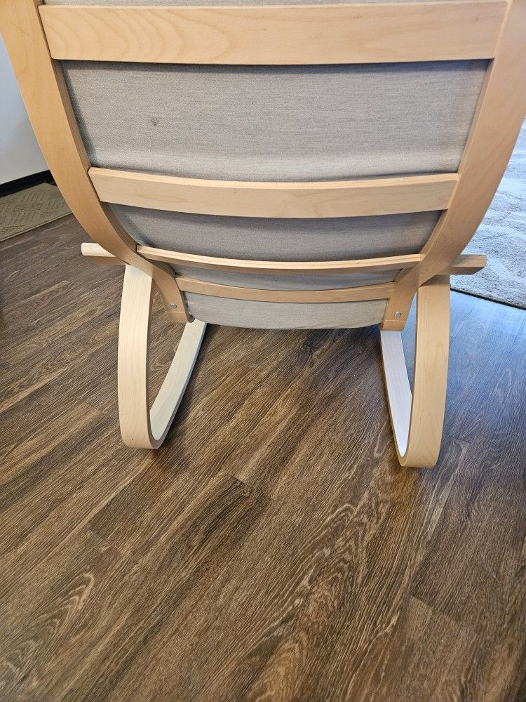 Rocking Chair And Ottoman IKEA