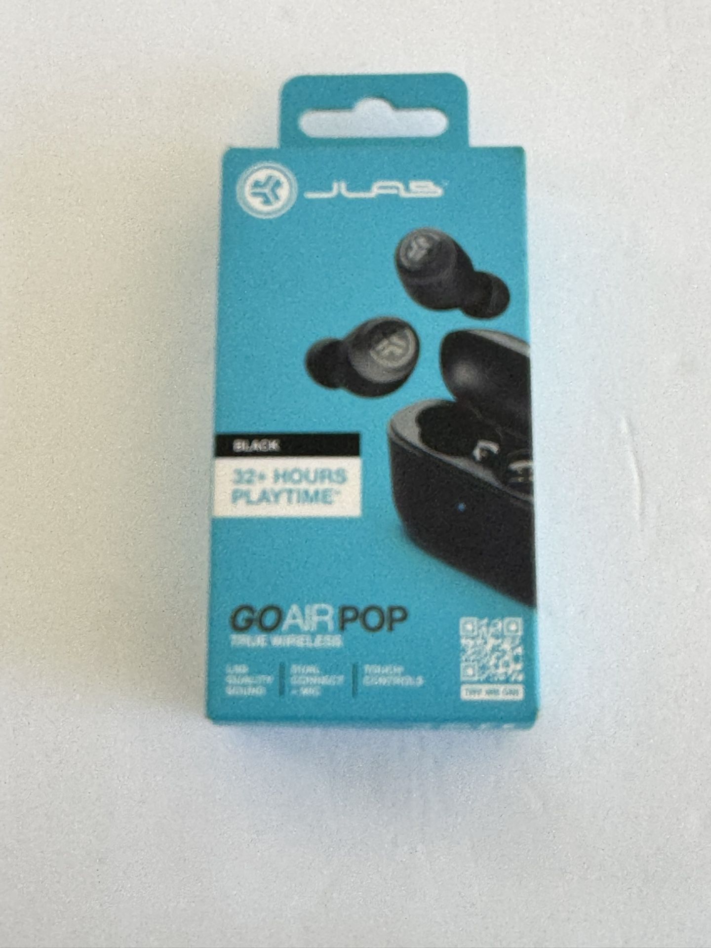 JLab Go Air Pop+ Tones True Wireless Earbuds, in Ear Headphones, Bluetooth Earphones, 35H Playtime Ear Buds, Bluetooth Earbuds with Microphone, USB-C 