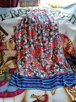 Dress As U Wish Dress Lg Pink Blue White