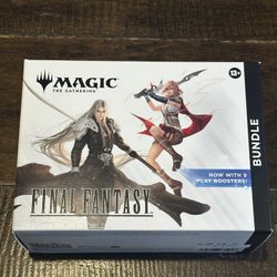Magic The Gathering MTG Final Fantasy Play Booster Bundle