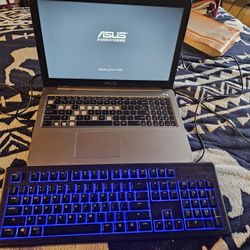 Asus Laptop And Steelseries Keyboard 