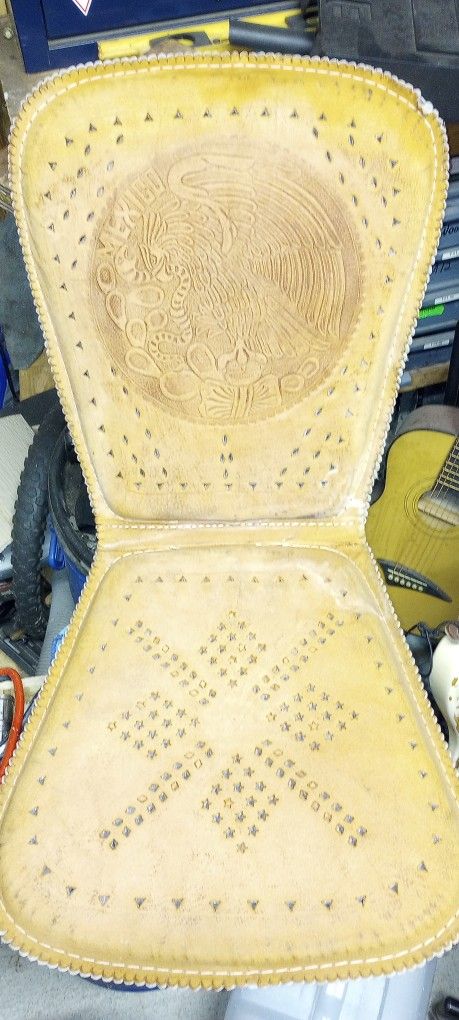 Car Seat Leather Respaldo De Cuero 