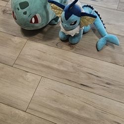 Vaporeon & Bulbasaur