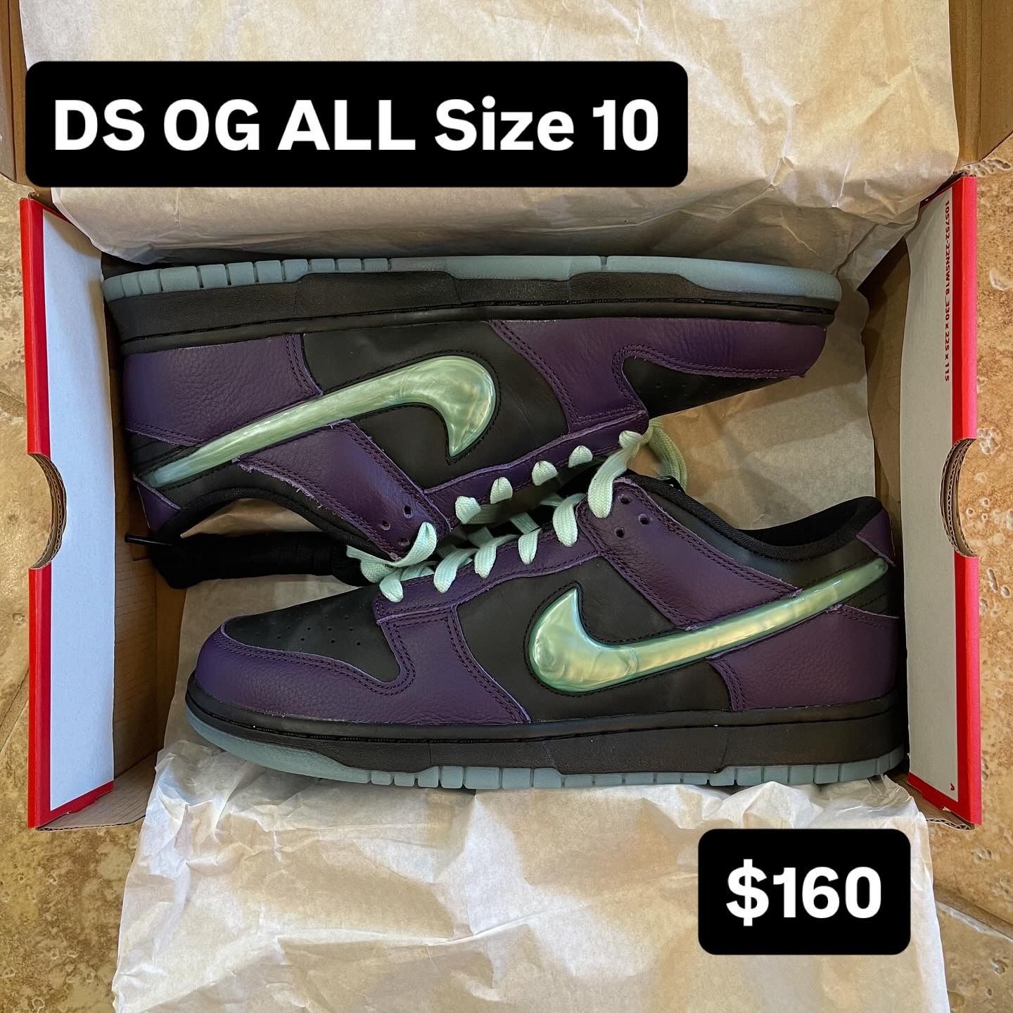 Size 10 - Nike Dunk Low Retro Limited Halloween “Wizard”