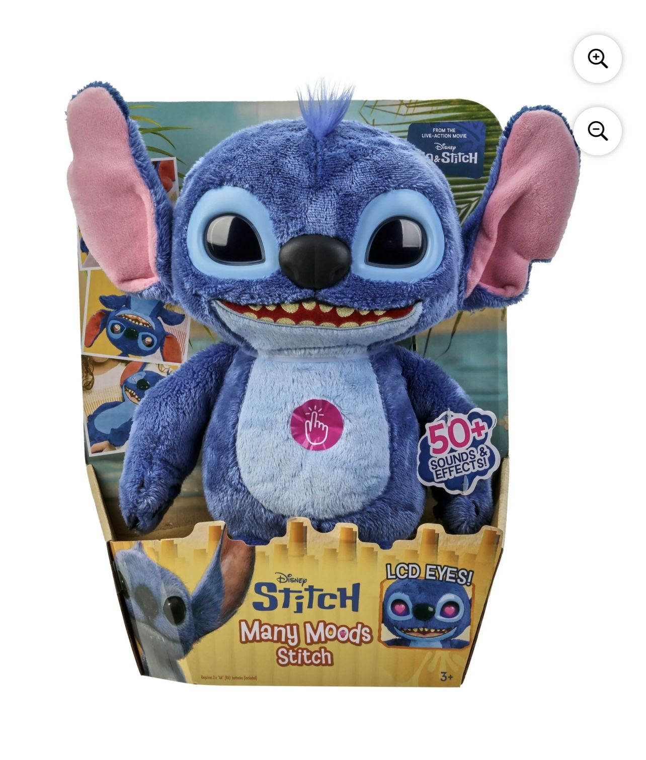 Many Moods Stitch Talking Plush