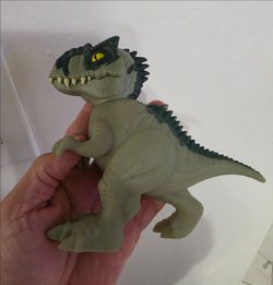 Heroes of Goo JIT Zu - Licensed Jurassic World - Chomp Attack - Stretch Giganotosaurus
Squishy Jurrassic world Dino