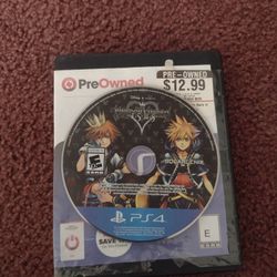 Kingdom Hearts HD 1.5 + 2.5 Remix For Playstation 4