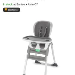Ingenuity Smart Clean 6-in-1 High Chair