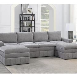 Gray Sectional Sofa