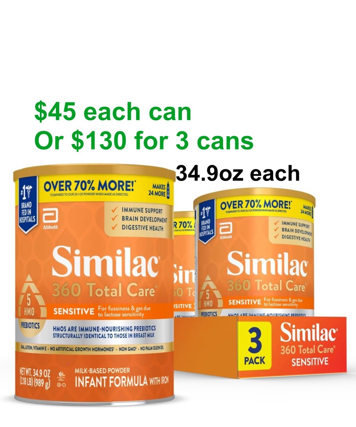 Similac 360 Total Care - Sensitive 