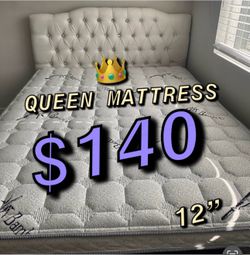 New Queen mattress only $140