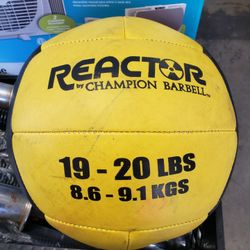 Reactor By Champion Barbell 20lb Medicine Ball 