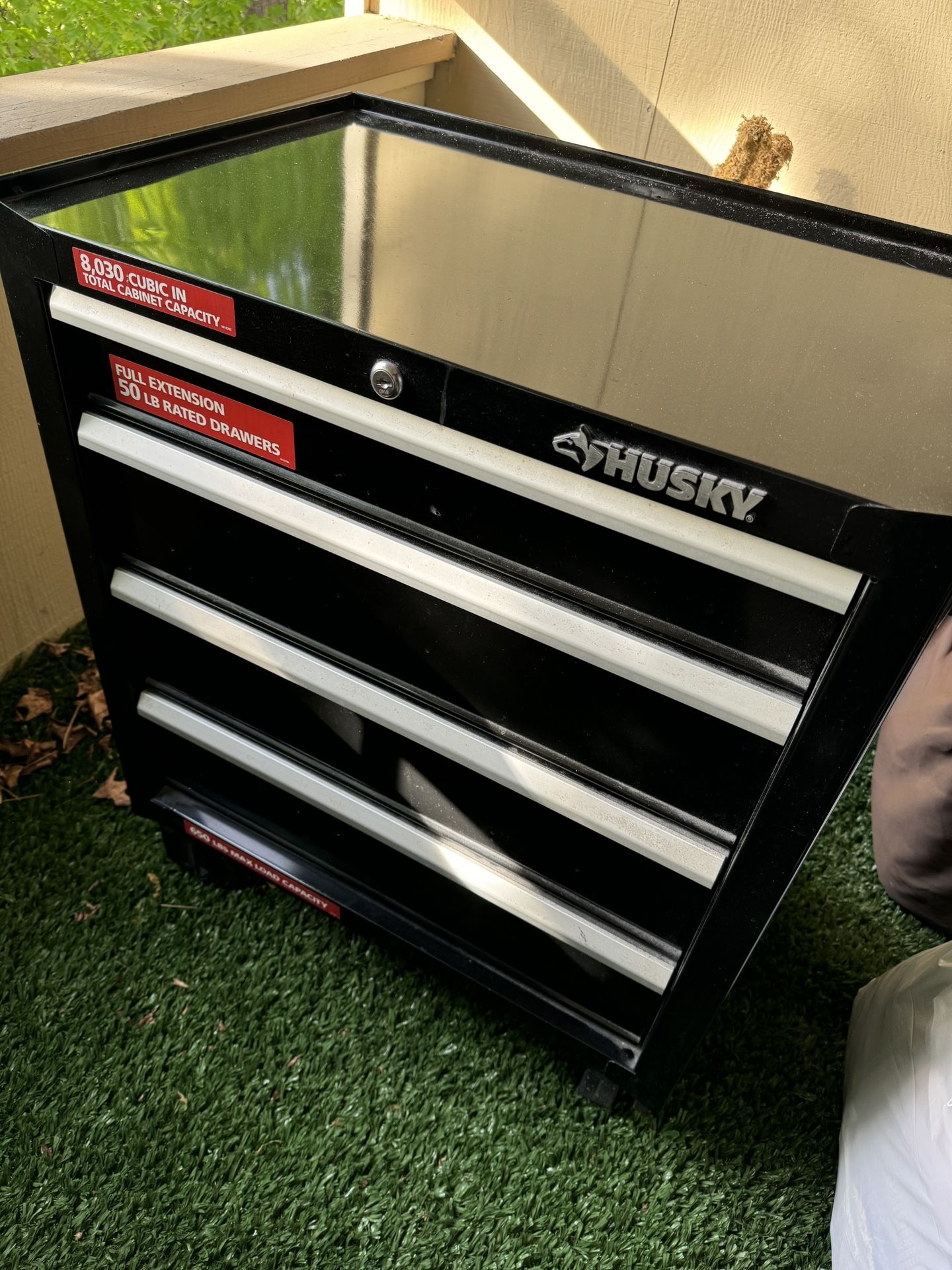 Husky Tool Box/ Barber Station