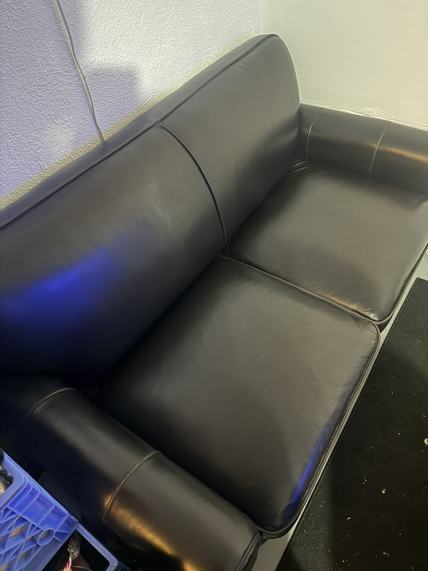 Black Leather couch