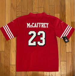 Red 49ers mcafferty jersey