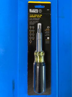 Klein Tools 11-In-1 With Bit For Schrader Valves