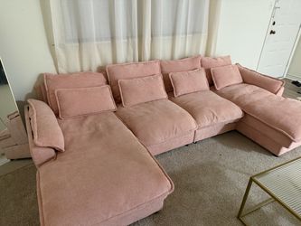 Pink Cloud Couch ( wayfair)